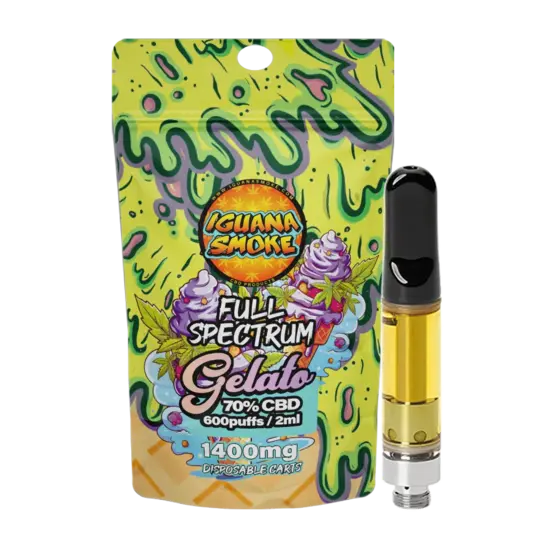 Cartucho CBD Full Spectrum – Gelato - Iguana Smoke CBD - WeWeed