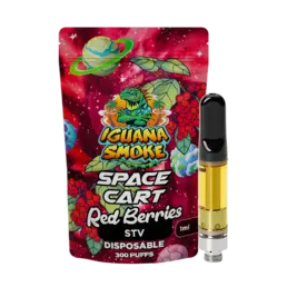 Cartucho Sativanol Space – Red Berries - Iguana Smoke CBD - WeWeed