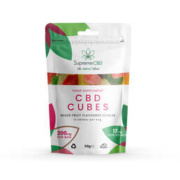 CBD Fruit Cubes Grab Bag (200mg) - SupremeCBD - WeWeed