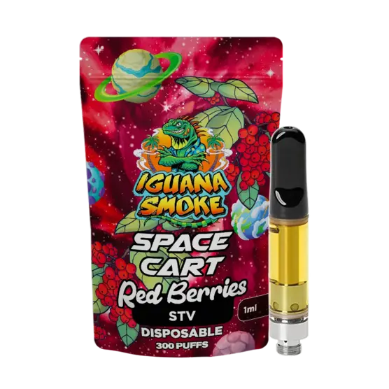 Cartucho Sativanol Space – Red Berries - Iguana Smoke CBD - WeWeed