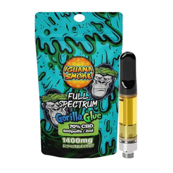 Cartucho CBD Full Spectrum – Gorilla Glue - Iguana Smoke CBD - WeWeed