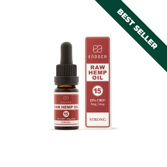 RAW CBD+CBDa Oil 150mg (Strong) - Endoca - WeWeed