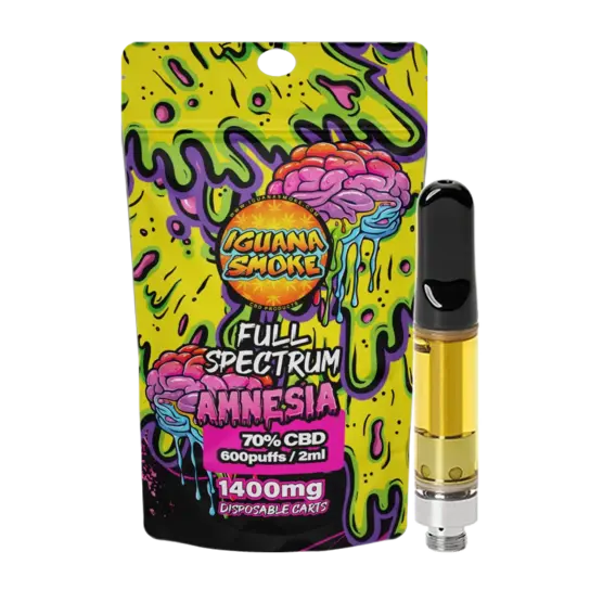 Cartucho CBD Full Spectrum – Amnesia - Iguana Smoke CBD - WeWeed