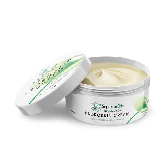 Psoroskin CBD Cream (100ml to 500ml) - SupremeCBD - WeWeed