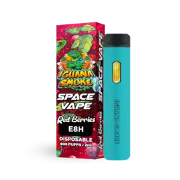 Vaper E8H 90% – Space Vape Red Berries - Iguana Smoke CBD - WeWeed