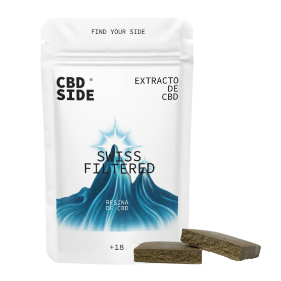 Swiss Filtered – Hash de CBD - The CBD Side - WeWeed