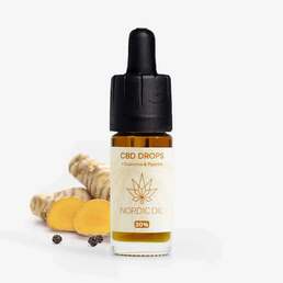 Aceite CBD (20%) con Curcumina - Nordic Oil - WeWeed