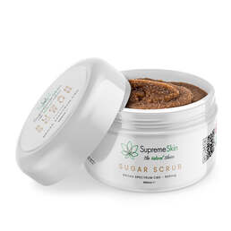 CBD Sugar Scrub Exfoliant - SupremeCBD - WeWeed