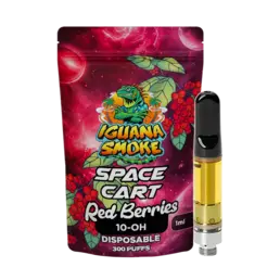 Cartucho 10-OH Space – Red Berries - Iguana Smoke CBD - WeWeed