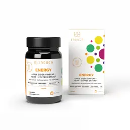 CBD Gummies “Energy” 1200mg CBD, THC Free, Orange - Endoca - WeWeed