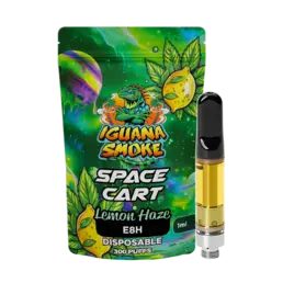 Cartucho E8H Space – Lemon Haze - Iguana Smoke CBD - WeWeed
