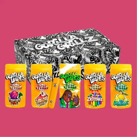 5-PACK VAPER CBD - Gorilla Grillz - WeWeed