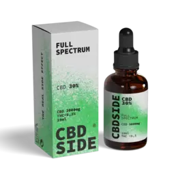 Aceite de CBD Fullspectrum 30% – 10ml - The CBD Side - WeWeed