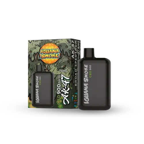 Vaper CBD – Iguana Pod Pocket CBD AK-47 Broad Spectrum - Iguana Smoke CBD - WeWeed