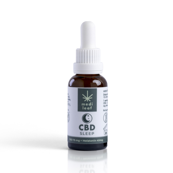 Aceite Sleep CBD + Melatonina MediLeaf – El descanso que tu cuerpo necesita - MediLeaf - WeWeed
