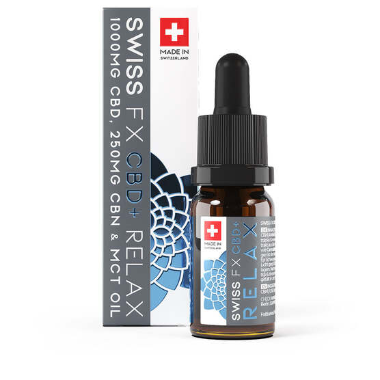 Aceite de CBD RELAX - Swiss FX CBD - WeWeed