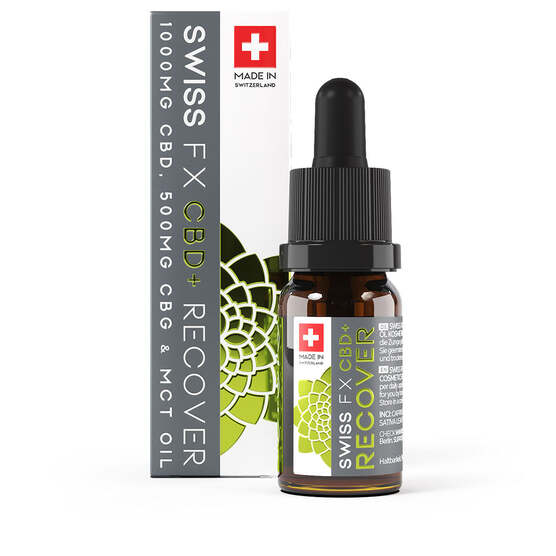 Aceite de CBD RECOVER - Swiss FX CBD - WeWeed