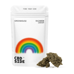 Rainbow Crash – Flores CBD Greenhouse - The CBD Side - WeWeed