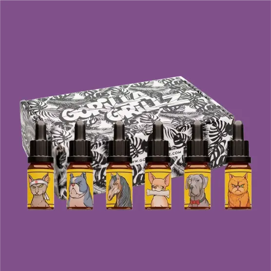 PETS PACK | ACEITE CBD PARA MASCOTAS - Gorilla Grillz - WeWeed