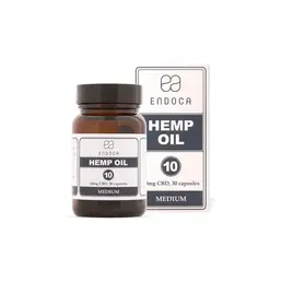 10mg CBD Capsules (Medium) - Endoca - WeWeed