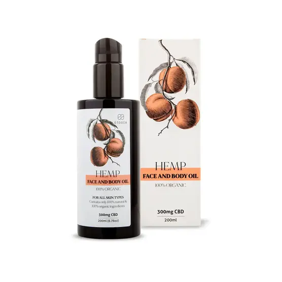 CBD Face and Body Oil 1.5mg CBD/ml - Endoca - WeWeed