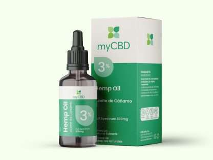 Aceite de CBD 3% Full Spectrum – CBD Oil – Aceite CBD 10ml - My CBD - WeWeed