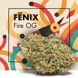 Flores CBD FËNIX (Fire OG) - Cannactiva - WeWeed