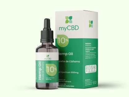 Aceite de CBD 10% – Full Spectrum – Sublingual 10ml – CBD Oil - My CBD - WeWeed