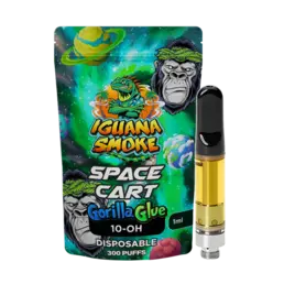 Cartucho 10-OH Space – Gorilla Glue - Iguana Smoke CBD - WeWeed