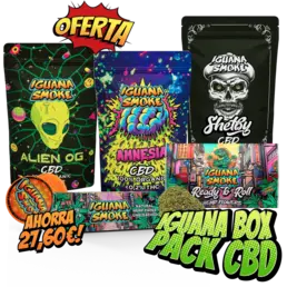 Iguana Box Pack CBD Iguana Smoke - Iguana Smoke CBD - WeWeed
