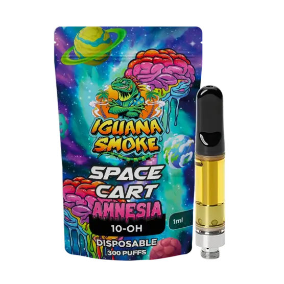 Cartucho 10-OH Space – Amnesia - Iguana Smoke CBD - WeWeed