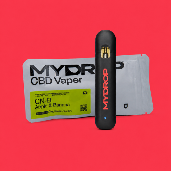 Vaper CN-B Apple & Bannana Sativa - MYDROP CBD - WeWeed
