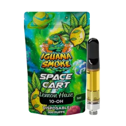 Cartucho 10-OH Space – Lemon Haze - Iguana Smoke CBD - WeWeed