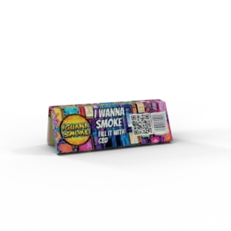 Papel de liar de Cáñamo 1.1/4 con filtros - Iguana Smoke CBD - WeWeed