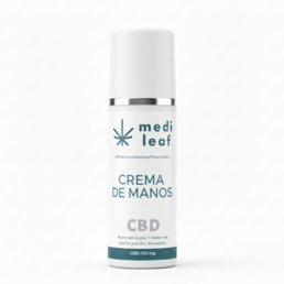 Crema de Manos CBD 200mg – Hidratación y Protección - MediLeaf - WeWeed