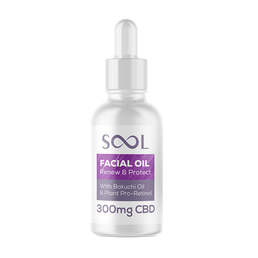 Facial Oil Renew & Protect 300mg 30ml - reakiro - WeWeed
