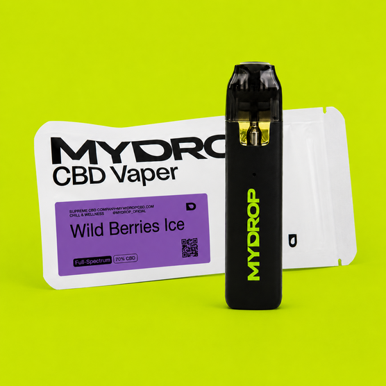 Vaper CBD Wild Berry - MYDROP CBD - WeWeed