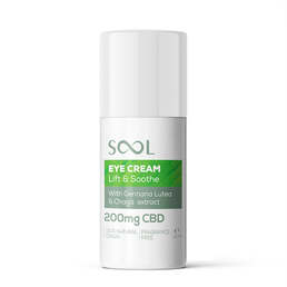 Eye Cream Lift & Soothe 200mg CBD 15ml - reakiro - WeWeed