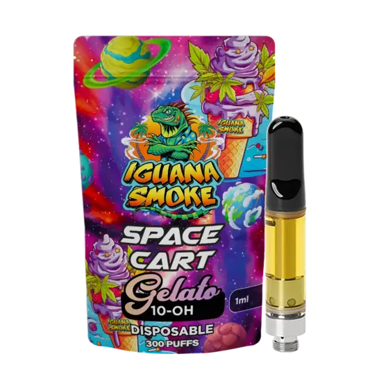 Cartucho 10-OH Space – Gelato - Iguana Smoke CBD - WeWeed