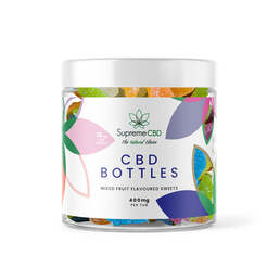 CBD Gummy Bottles (400mg) - SupremeCBD - WeWeed