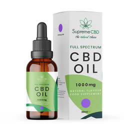 CBD Oil 30ml (1000mg) - SupremeCBD - WeWeed