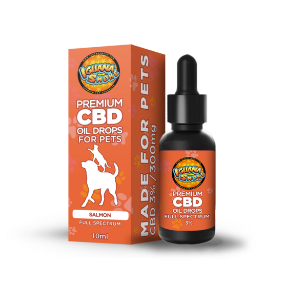 Aceite CBD Mascotas 10ml – Salmón - Iguana Smoke CBD - WeWeed