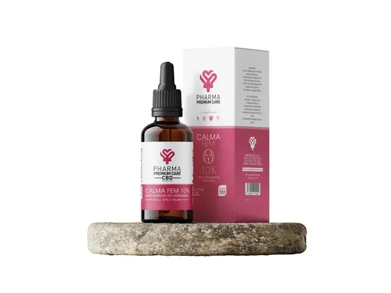 ACEITE DE CBD CALMA FEM 10% - Pharma Premium Care - WeWeed