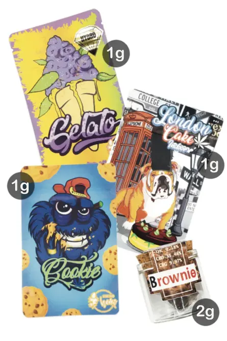 PACK EL POSTRE - Live Bio Hemp - WeWeed
