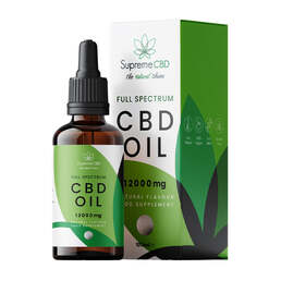 CBD Oil 100ml (12000mg) - SupremeCBD - WeWeed