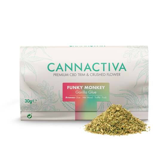 Trim CBD Funky Monkey 30g (Gorilla Glue) - Cannactiva - WeWeed