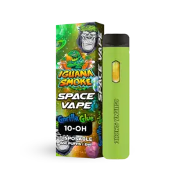 Vaper 10-OH 90% Space Vape Gorilla Glue - Iguana Smoke CBD - WeWeed