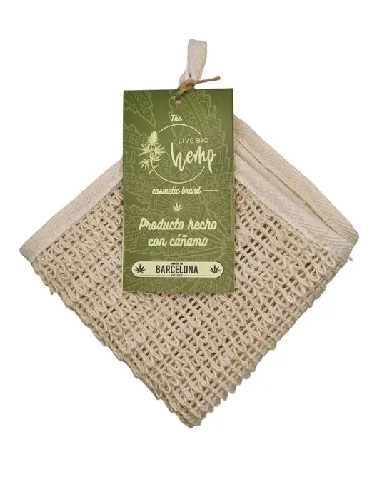 Toallita exfoliante - Live Bio Hemp - WeWeed
