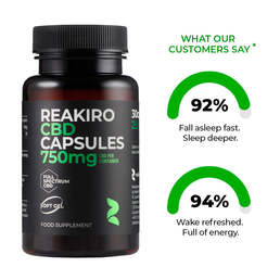 CBD Capsules 750mg 30pcs - Full Spectrum - reakiro - WeWeed