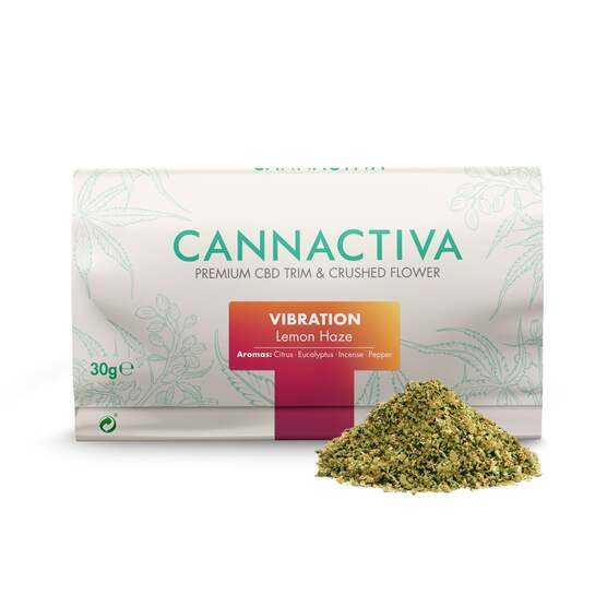 Trim CBD Vibration 30g (Lemon Haze) - Cannactiva - WeWeed